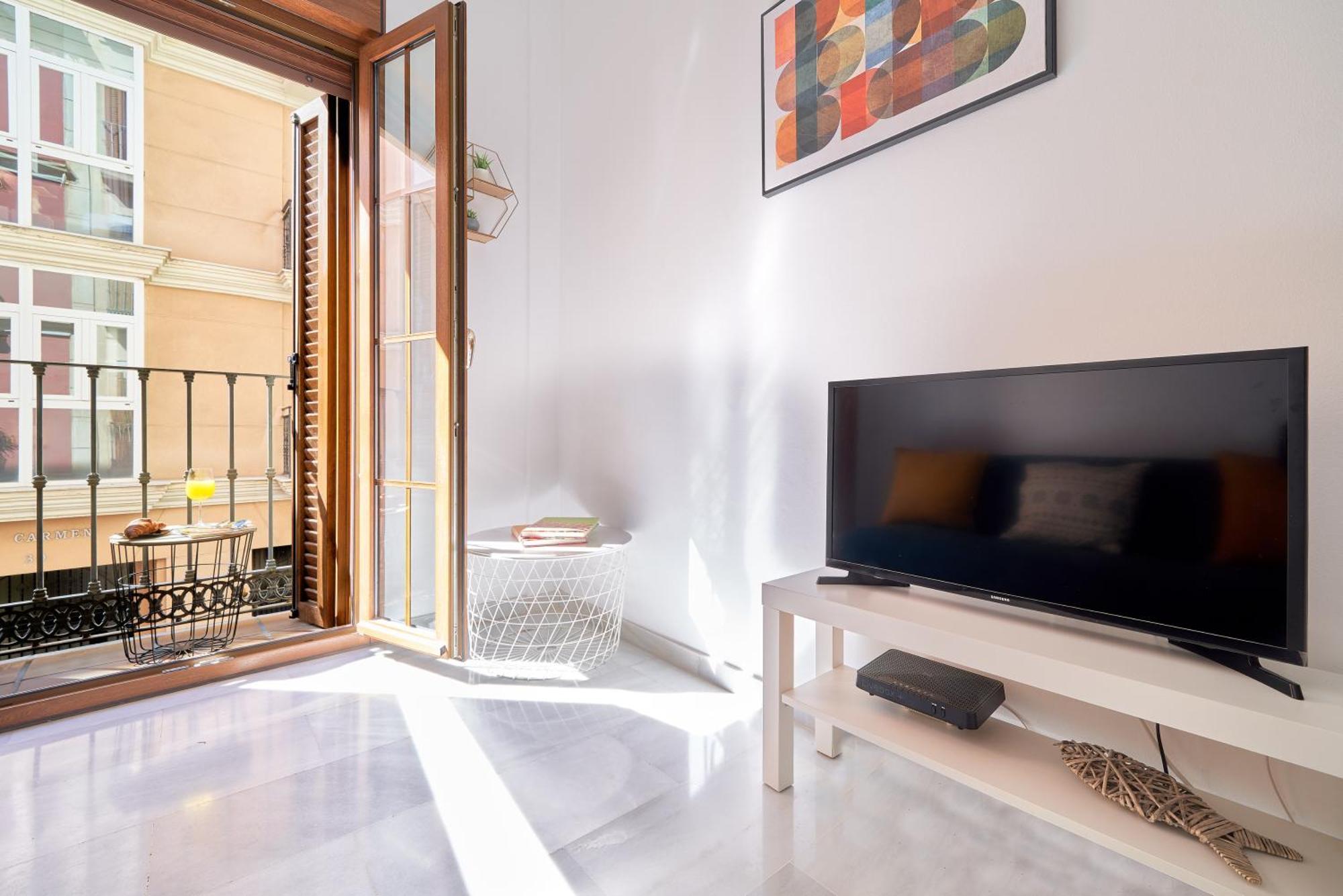 Apartamento En El Centro, Tranquilo Y Luminoso 말라가 외부 사진